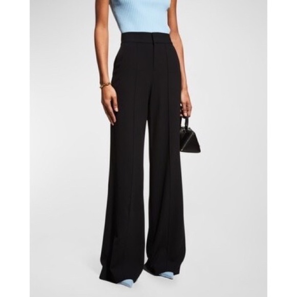 NWOT Alice+Olivia Wide Leg Trousers - Picture 1 of 3